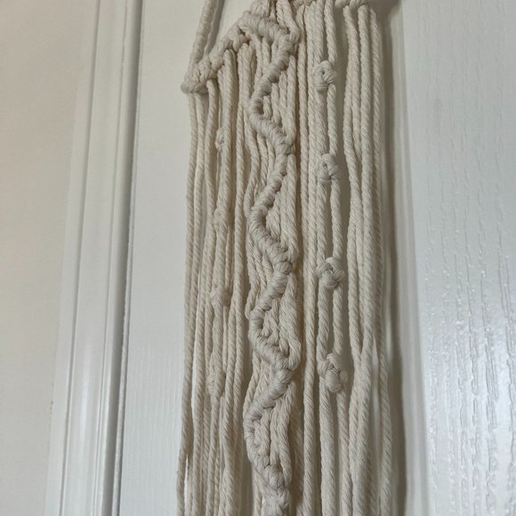 Authentic Macrame Wall Hanging Art Start and Moon - Picture 6 of 7